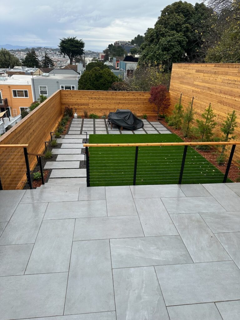 Enclosed Lawn, Potrero Hill, San Francisco